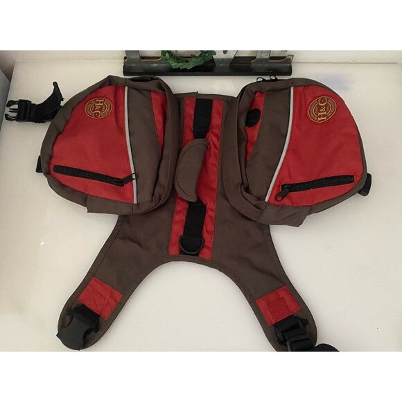 Henry & Clemmies Dog Travel Pack Vest‎ H&C Pet Provisions Backpack Medium Dogs - Picture 3 of 16